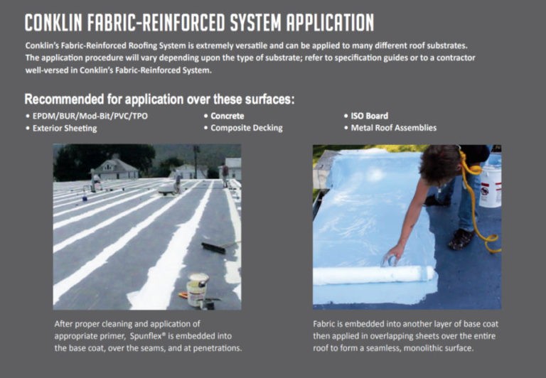 Fabric Reinforced Commercial Roofing System